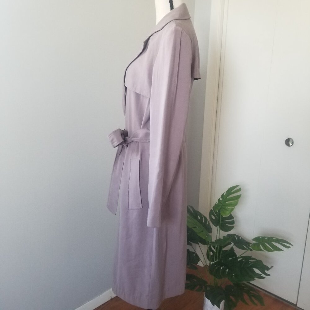 Love Token purple trench coat S - Picture 3 of 6